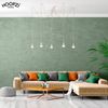 HOOPZI - Pendelleuchte - Hang 5 Flammig - 3,5m Textilkabel Seil - 5 X E27 Fassung - Vintage Retro natur mit weißer Fassung Bild 2