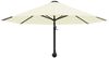 vidaXL Sonnenschirm zur Wandmontage mit Metall-Mast 300 cm Sandweiß 44863 Bild 4