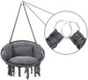 DETEX® Hängesessel rund Durchmesser 60cm anthrazit Bild 5