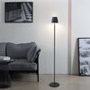 ZMH Stehlampe Wohnzimmer LED Dimmbar Stehleuchte - Schwarz Standleuchte Modern USB Akku Stehlampe Lampe mit 3 Farbtemperaturen für Schlafzimmer Arbeitszimmer und Büro 125 cm Bild 4