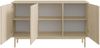 Selsey 'Neksto' Sideboard 3-türig, Eichenholzoptik, ca. 87 x 149 x 40 cm Bild 4