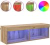 vidaXL TV-Wandschrank Artisan-Eiche 100 x 30 x 30 cm Holzwerkstoff 882967 Bild 4