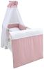 Baby-Delux Komplettbett Babybett Jack Komplettset Beißschienen Musselin, 10-tlg, Kinderbett 70x140 cm weiß, Bettset verschiedene Designs Bild 2