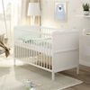 Baby-Delux Komplettbett Babybett Jack Komplettset Beißschienen Musselin, 10-tlg, Kinderbett 70x140 cm weiß, Bettset verschiedene Designs Bild 4