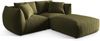 Micadoni Modulares Sofa Chris 4-Sitzer Samt Hellgrün Bild 2
