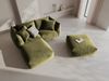 Micadoni Modulares Sofa Chris 4-Sitzer Samt Hellgrün Bild 5