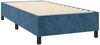vidaXL Polsterbett mit Matratze & LED Dunkelblau 80x200 cm Samt Bild 5