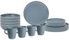 BRUNNER Geschirr-Set Melamin Geschirr Set Lunch Box Dolomit, Melamin, Resylin, Stone Touch Camping Teller 16tlg Bild 4