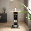 Bartisch Repose Goldkraft Eiche/Anthrazit 75 x 75 cm Vicco Bild 3