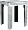 Beistelltisch GLITTY mit Spiegelglas und Glitzereffekt, Höhe 50cm Bild 2