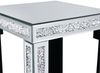 Beistelltisch GLITTY mit Spiegelglas und Glitzereffekt, Höhe 50cm Bild 5