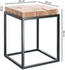 Beistelltisch Tisch BADIN 39x39x56 cm Massivholz Akazie Bild 4