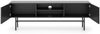 Selsey 'Divenos' TV-Lowboard, schwarz mit Metallbeinen, 52 x 155 x 35 cm Bild 4