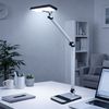 LED Tischleuchte, Touchdimmer, Silber, H 58 cm Bild 3