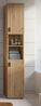 Badezimmer Hochschrank Livia in Eiche 30 x 192 cm Bild 5