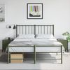 vidaXL Nachttische 2 Stk. Olivgrün 36x39x43,5 cm Stahl 846635 Bild 3