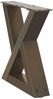 vidaXL Couchtischbeine 2 Stk. Naturstahl 30x(30-31,3) cm Stahl 4012679 Bild 4