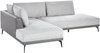 Modulsofa MYKEN Hellgrau Rechtsseitig Bild 4
