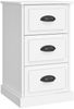 vidaXL Nachttisch Weiß 39x39x67 cm Holzwerkstoff 816160 Bild 2
