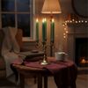 Relaxdays LED Stabkerzen 4er Set Bild 3