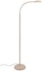 BRILONER - Stehlampe mit Touch, dimmbar, schwenkbar, Memoryfunktion, Leselampe, Wohnzimmerlampe, Schlafzimmer Deko, Deckenfluter, Standleuchte, Stehleuchte, 125,5 x 21 x 45 cm, Beige Bild 2