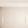 s.luce Crutch Hängeleuchte 1-Phasen-Schienensystem Mitteleinspeiser Weiß Bild 1