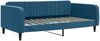 vidaXL Tagesbett Ausziehbar mit Matratzen Blau 100x200 cm Samt 3197093 Bild 4