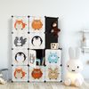 Relaxdays Steckregal Kinderzimmer mit Tiermotiven Bild 4