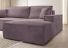 Selsey 'Farese ' Ecksofa mit Cordbezug, Schlaffunktion und Stauraum, Rosa, rechts Bild 3