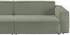 KAWOLA Sofa SAMU 3-Sitzer Feincord olivgrün 72 x 106 x 266 cm Bild 4