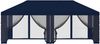 vidaXL Pavillon Dach mit Seitenwänden 6 x 3 m Blau Polyester 190 900416 Bild 5