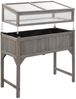 vidaXL Hochbeet mit Gewächshaus 110x54x120 cm Massivholz Tanne 316472 Bild 5