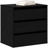 vidaXL Schubladenschrank Schwarz 61 x 41 x 58 cm Holzwerkstoff 868892 Bild 3