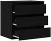 vidaXL Schubladenschrank Schwarz 61 x 41 x 58 cm Holzwerkstoff 868892 Bild 5