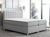 Boxspringbett Getz, Hellgrau, 160x200 cm Bild 2