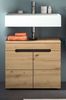 Waschbeckenunterschrank Cooper in Eiche und grau 63 cm Bild 2