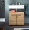 Waschbeckenunterschrank Cooper in Eiche und grau 63 cm Bild 4
