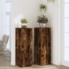 vidaXL Pflanzenständer 2 Stk. Räuchereiche 33x33x100 cm Holzwerkstoff 3307886 Bild 3