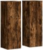 vidaXL Pflanzenständer 2 Stk. Räuchereiche 33x33x100 cm Holzwerkstoff 3307886 Bild 2