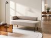 Linksseitige Chaiselongue MIRMANDE Stoff Hellbraun Bild 3