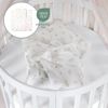 Waldin Babybett Mobiles Babybett OWAL aus Holz 7in1 mit Matratze, mitwachsend Bild 4