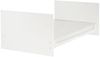 roba Kinderzimmerset 'Anton' 3-teilig - Bett 70 x 140 - Wickelkommode - Kleiderschrank 3-türig - Weiß Bild 2