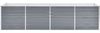 vidaXL Garten-Hochbeet Verzinkter Stahl 320x80x77 cm Grau 44844 Bild 3