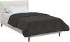vidaXL Ganzjahresbettdecke Gepolstert Anthrazit 155 x 200 cm 42026231 Bild 3