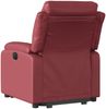 vidaXL Relaxsessel mit Aufstehhilfe Weinrot Kunstleder 3205046 Bild 4