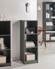 Bücherregal mit 3 Ebenen ZEHNA 117 cm Schwarz Bild 3