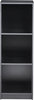 Bücherregal mit 3 Ebenen ZEHNA 117 cm Schwarz Bild 4