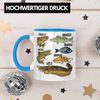 Trendation Tasse Trendation - Angler Fischer Tasse mit Fischarten Geschenk Raubfische H Bild 3