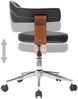 vidaXL Esszimmerstühle 4 Stk. Drehbar Bugholz und Kunstleder 3054891 Bild 5