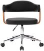 vidaXL Esszimmerstühle 4 Stk. Drehbar Bugholz und Kunstleder 3054891 Bild 3